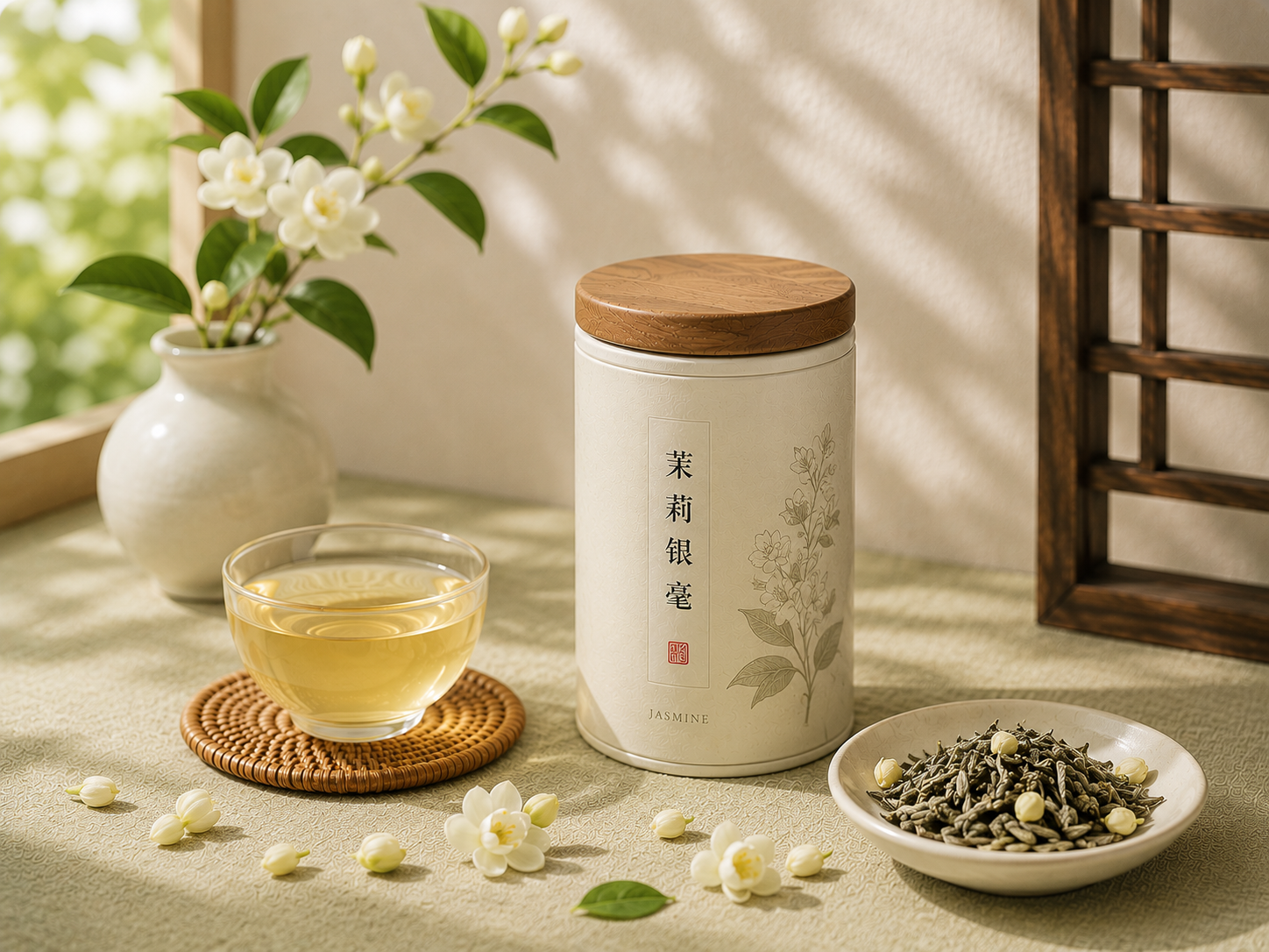 茉莉银毫
