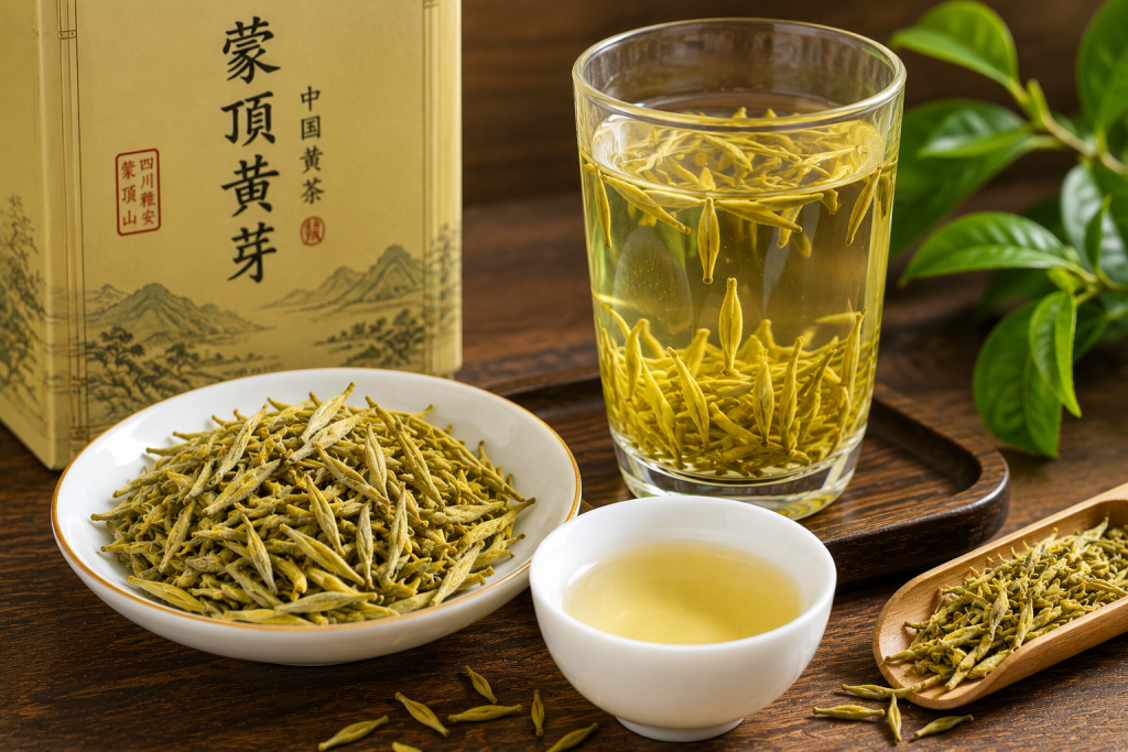黄茶蒙顶黄芽知识：特点、功效、产地与冲泡方法