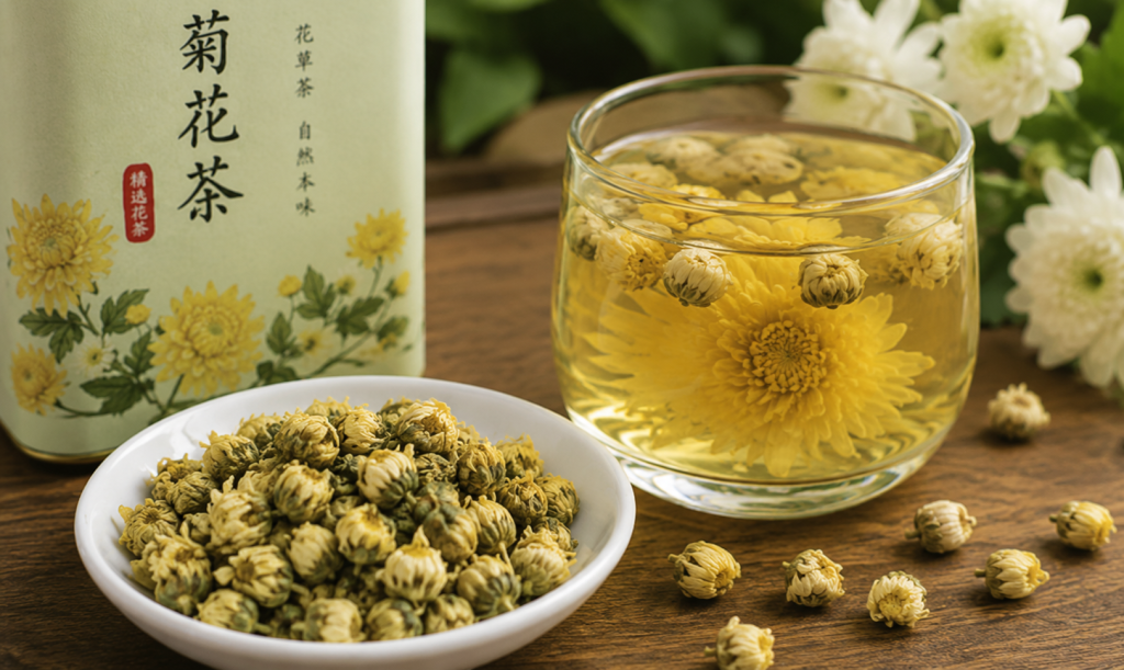 菊花茶是什么茶？菊花茶的功效、冲泡方法与日常喝法