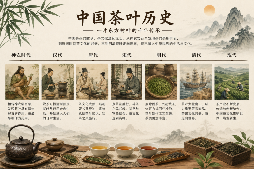 中国茶叶历史：一片东方树叶如何走向世界