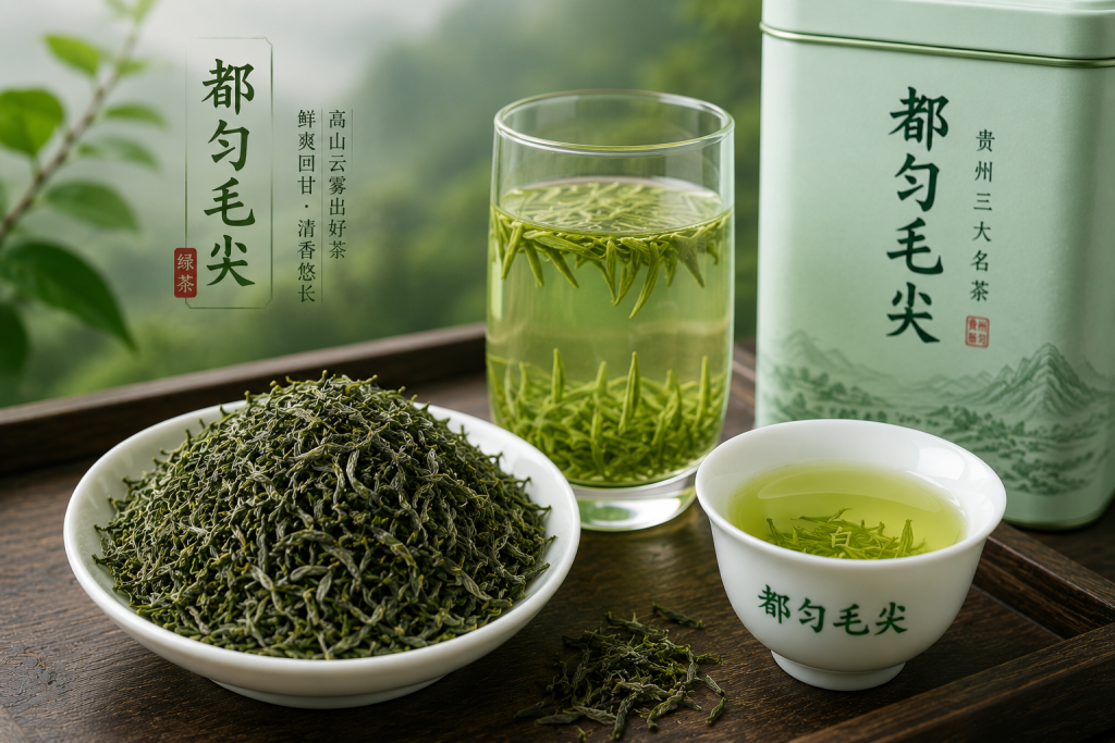 都匀毛尖：贵州高山绿茶的清鲜之味，云雾茶香里的经典名品