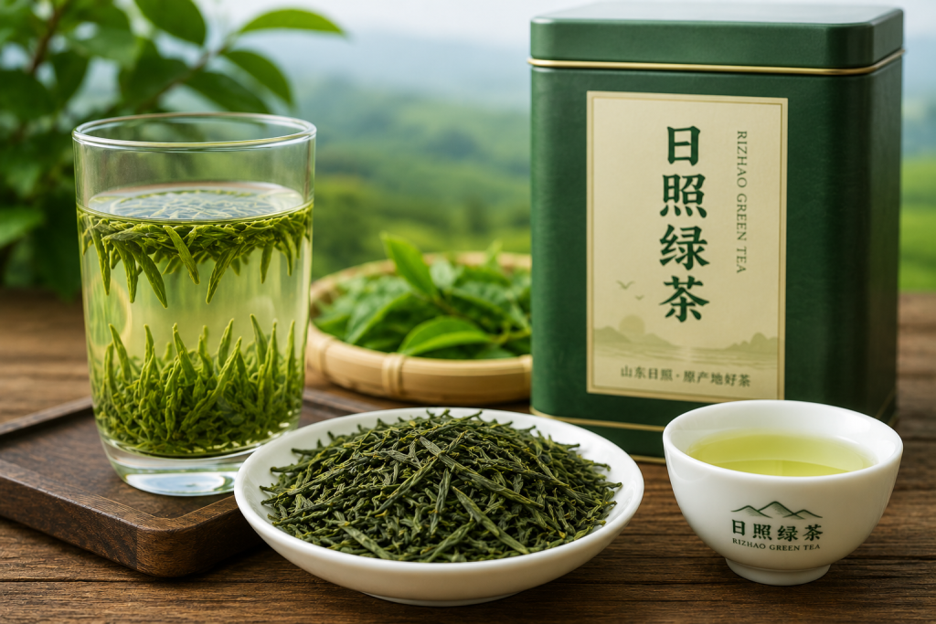 日照绿茶：来自山东海岸的北方绿茶，鲜爽耐泡的清润茶香