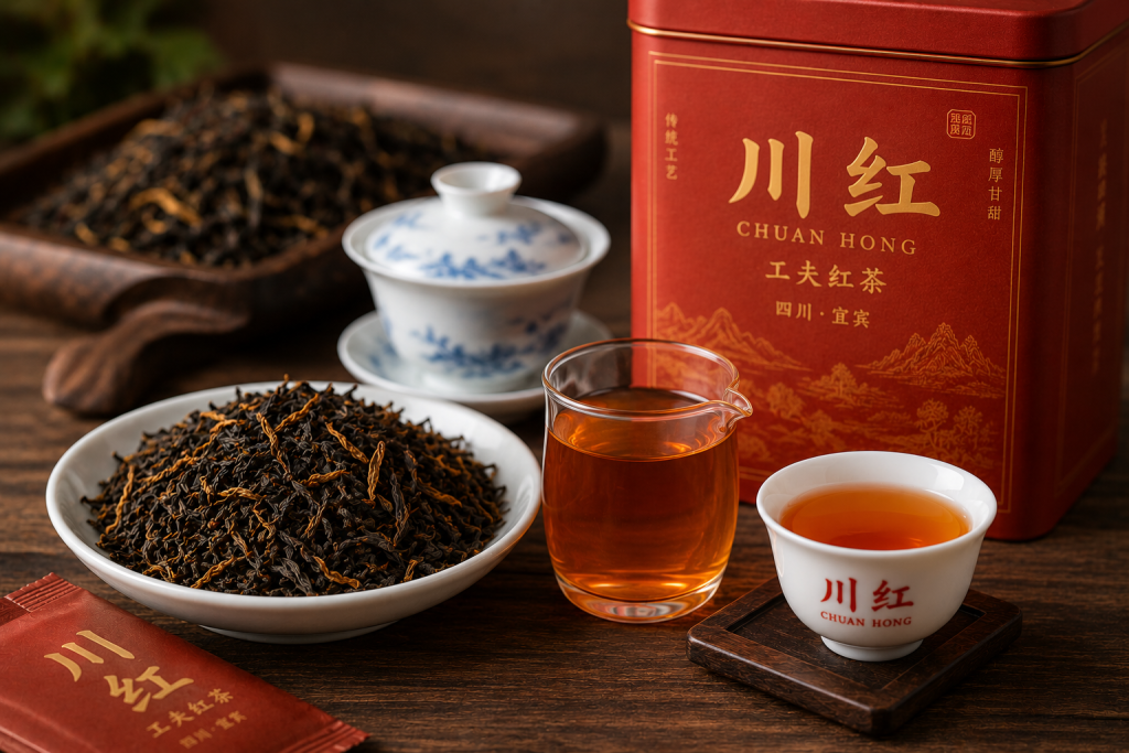 川红：来自四川宜宾的传统工夫红茶，香甜醇厚的西南茶味