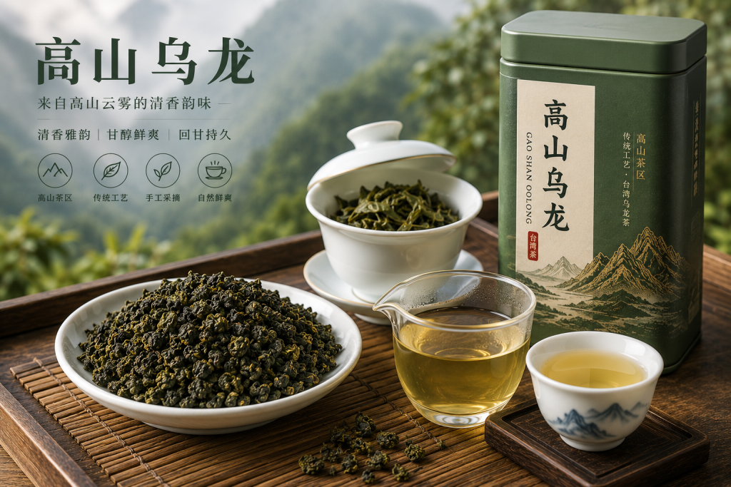 高山乌龙：云雾山间的清香茶韵，台湾乌龙茶中的温润代表