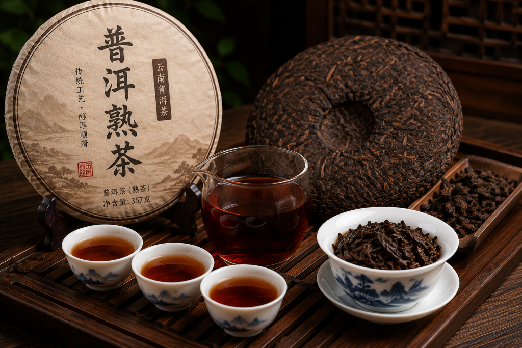 普洱熟茶：温润醇厚的后发酵茶，越喝越顺口的黑茶经典
