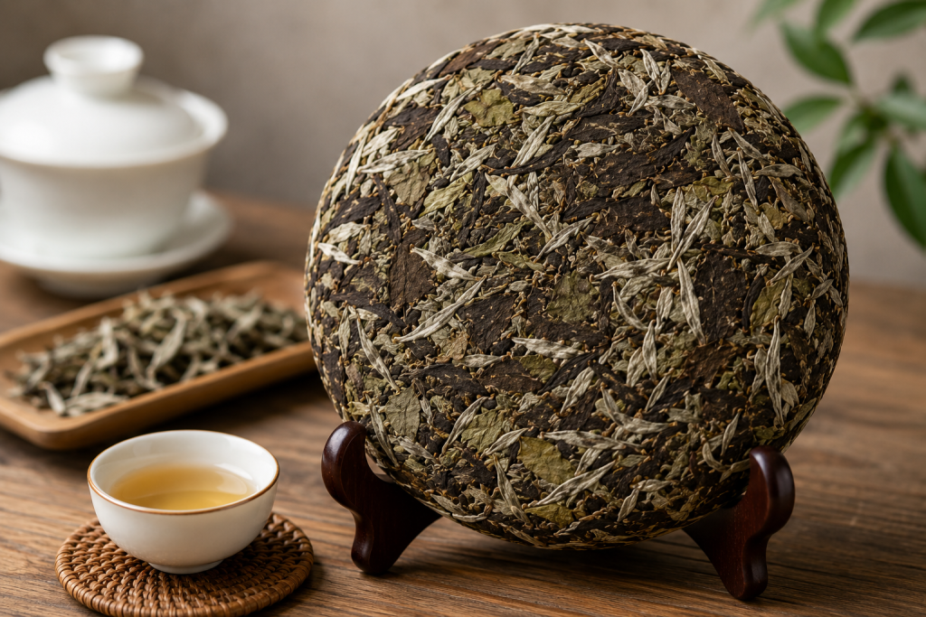 白茶饼：时间压出的温润茶香，越存越有味道的白茶形态