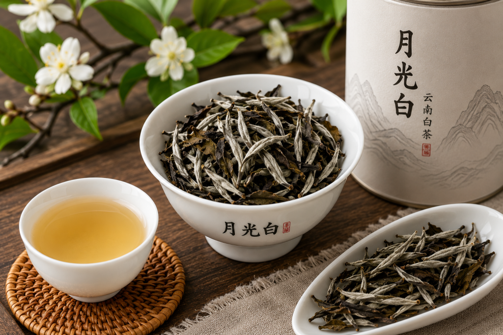月光白：来自云南的清雅白茶，月色般柔和的茶香