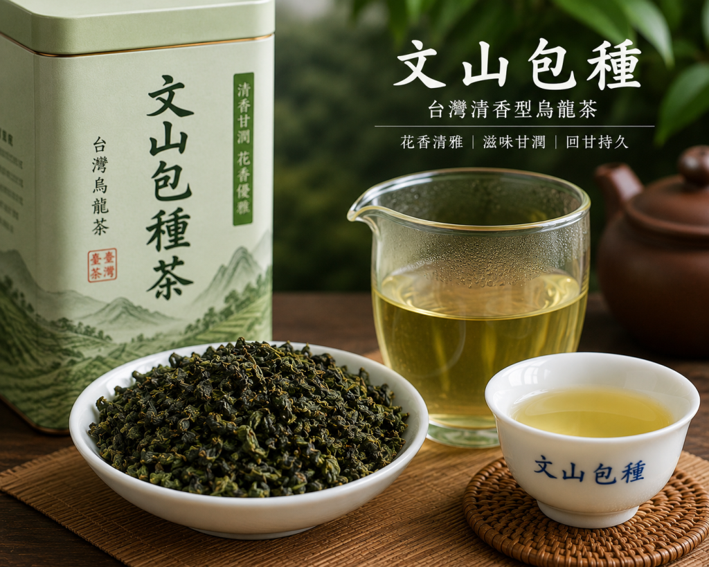 文山包种：台湾清香型乌龙茶代表，花香清雅、滋味甘润的经典名茶