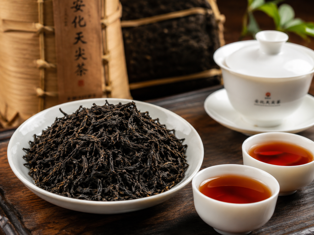 天尖茶：安化黑茶