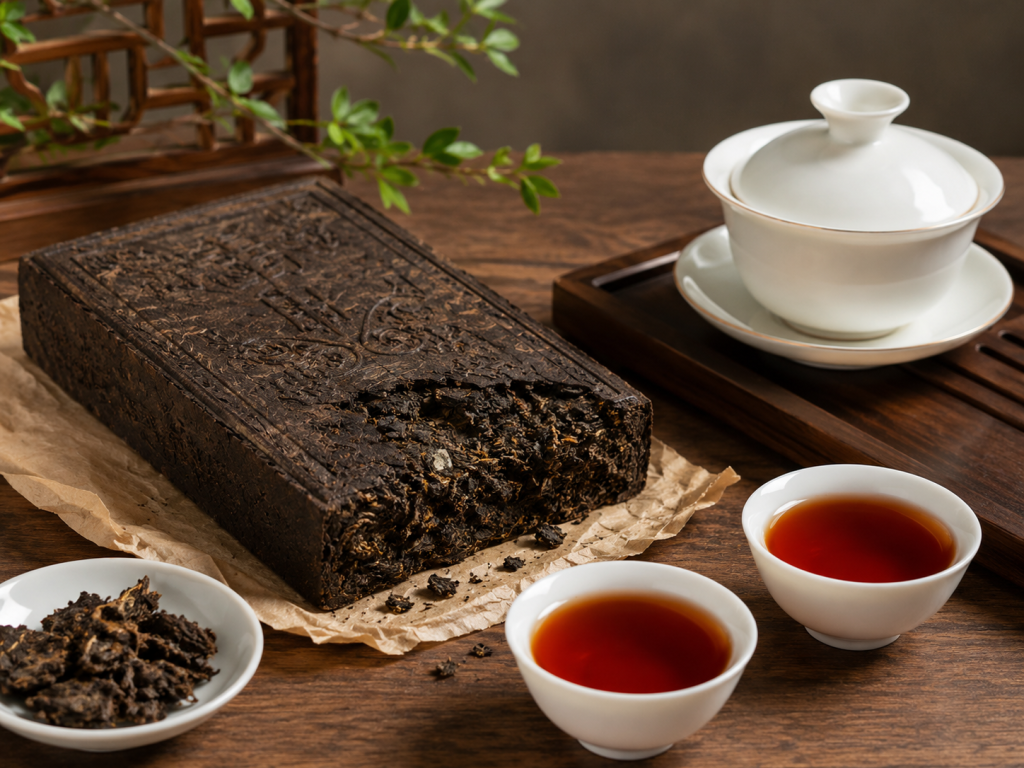 花砖茶：传统黑茶
