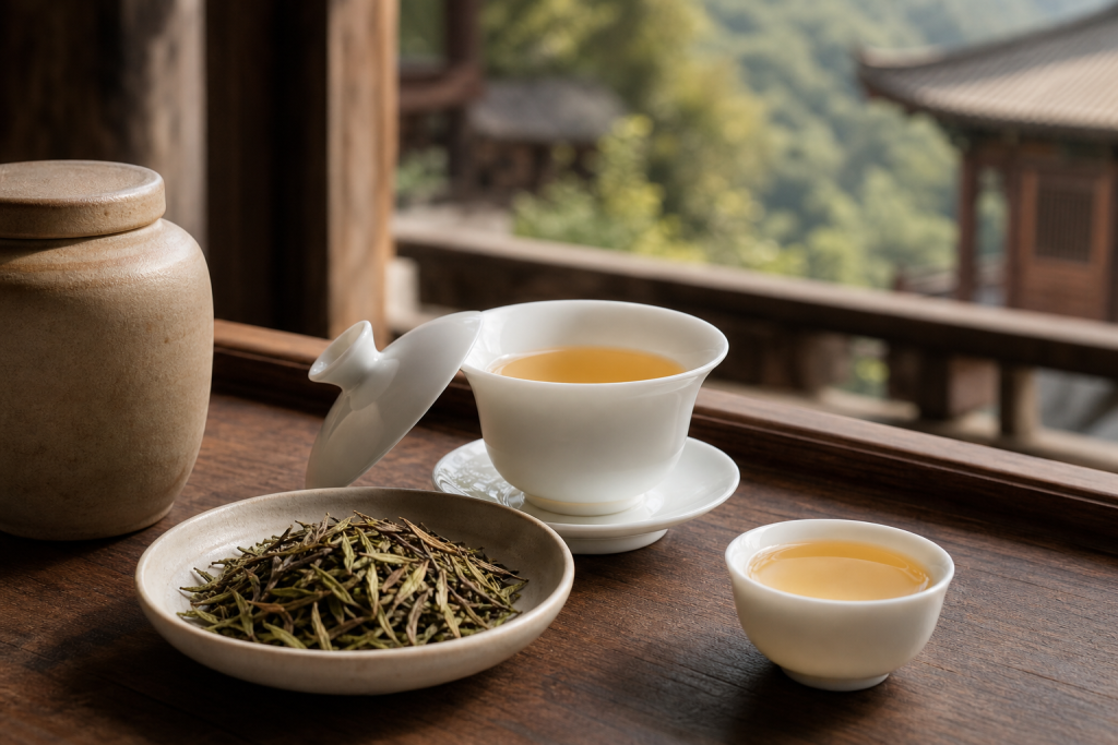 鹿苑黄茶的来源