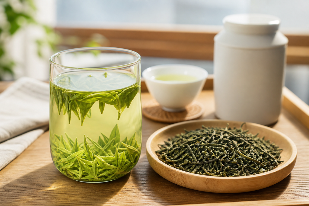 日照绿茶的来源